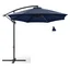 10FT Patio Offset Cantilever Umbrella, 8 Ribs